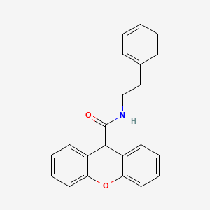 N-phenethyl-9H-xanthene-9-carboxamide