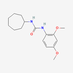 1-Cycloheptyl-3-(2,4-dimethoxyphenyl)urea