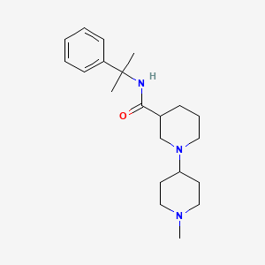 1'-methyl-N-(1-methyl-1-phenylethyl)-1,4'-bipiperidine-3-carboxamide