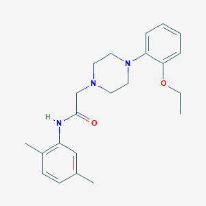 N-(2,5-dimethylphenyl)-2-[4-(2-ethoxyphenyl)piperazin-1-yl]acetamide