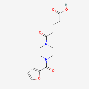 5-[4-(Furan-2-ylcarbonyl)piperazin-1-yl]-5-oxopentanoic acid