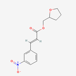 tetrahydro-2-furanylmethyl 3-(3-nitrophenyl)acrylate