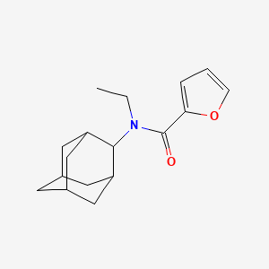 N-(2-adamantyl)-N-ethylfuran-2-carboxamide