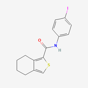 N-(4-iodophenyl)-4,5,6,7-tetrahydro-2-benzothiophene-1-carboxamide