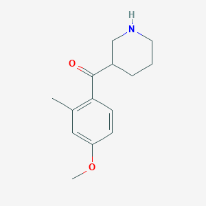 (4-Methoxy-2-methylphenyl)-piperidin-3-ylmethanone