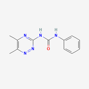 1-(5,6-Dimethyl-1,2,4-triazin-3-yl)-3-phenylurea