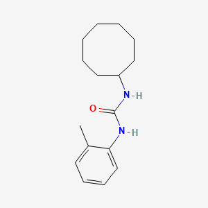 1-Cyclooctyl-3-(2-methylphenyl)urea