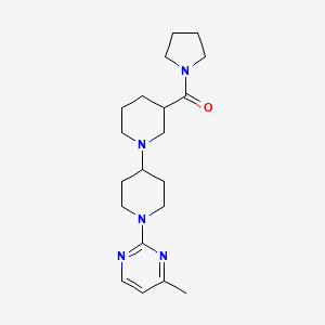 1'-(4-methylpyrimidin-2-yl)-3-(pyrrolidin-1-ylcarbonyl)-1,4'-bipiperidine