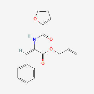 allyl 2-(2-furoylamino)-3-phenylacrylate