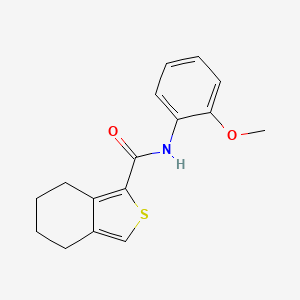 N-(2-methoxyphenyl)-4,5,6,7-tetrahydro-2-benzothiophene-1-carboxamide