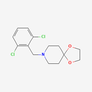 8-(2,6-dichlorobenzyl)-1,4-dioxa-8-azaspiro[4.5]decane