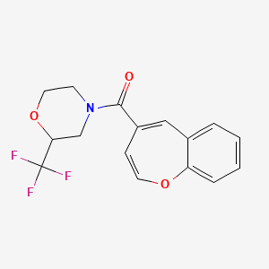 4-(1-benzoxepin-4-ylcarbonyl)-2-(trifluoromethyl)morpholine