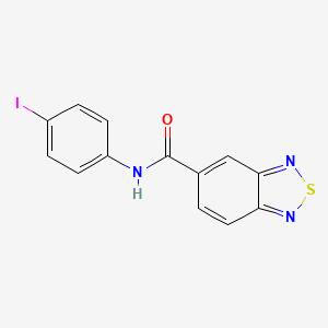 N-(4-iodophenyl)-2,1,3-benzothiadiazole-5-carboxamide