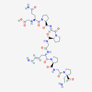 B054501 Cyclo(lys-pro-gly-pro-gly-glu-pro-gly-pro-gly)cyclo(1-epsilon-6-gamma)-gly CAS No. 117178-64-0