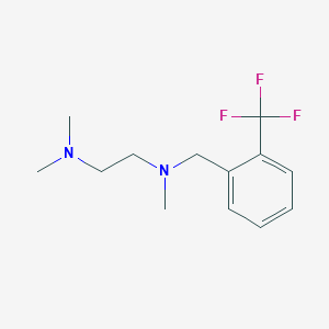 N,N,N'-trimethyl-N'-[2-(trifluoromethyl)benzyl]-1,2-ethanediamine