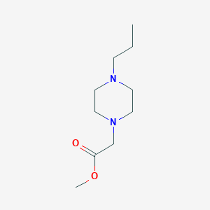 METHYL 2-(4-PROPYLPIPERAZINO)ACETATE