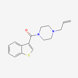 (4-ALLYLPIPERAZINO)(1-BENZOTHIOPHEN-3-YL)METHANONE