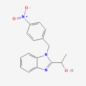 1-[1-(4-nitrobenzyl)-1H-benzimidazol-2-yl]ethanol