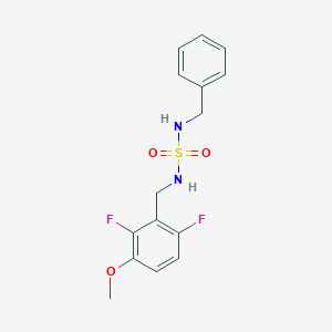 N-benzyl-N'-(2,6-difluoro-3-methoxybenzyl)sulfamide