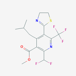 molecular formula C16H17F5N2O2S B054509 噻唑吡 CAS No. 117718-60-2