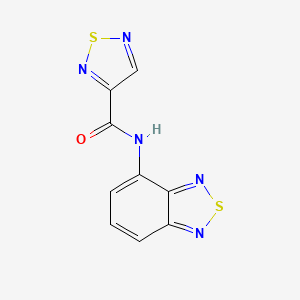 N-(2,1,3-Benzothiadiazol-4-yl)-1,2,5-thiadiazole-3-carboxamide