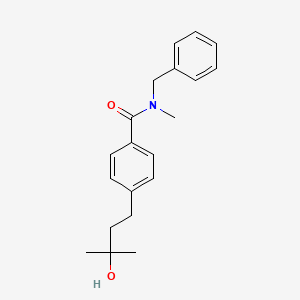 N-benzyl-4-(3-hydroxy-3-methylbutyl)-N-methylbenzamide