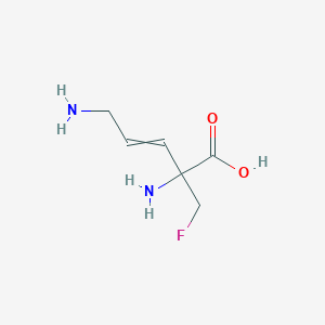 B054510 2,5-Diamino-2-(fluoromethyl)pent-3-enoic acid CAS No. 112295-66-6
