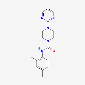 N-(2,4-dimethylphenyl)-4-(2-pyrimidinyl)-1-piperazinecarboxamide