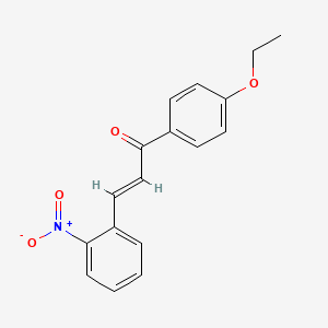 1-(4-ethoxyphenyl)-3-(2-nitrophenyl)-2-propen-1-one