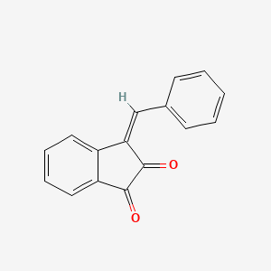 molecular formula C16H10O2 B5451230 3-benzylidene-1H-indene-1,2(3H)-dione 