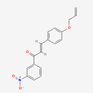 3-[4-(allyloxy)phenyl]-1-(3-nitrophenyl)-2-propen-1-one