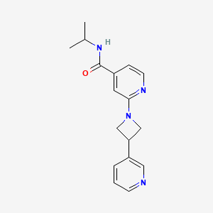 N-isopropyl-2-[3-(3-pyridinyl)-1-azetidinyl]isonicotinamide