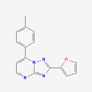 2-(furan-2-yl)-7-(4-methylphenyl)-[1,2,4]triazolo[1,5-a]pyrimidine