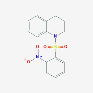 1-(2-Nitro-benzenesulfonyl)-1,2,3,4-tetrahydro-quinoline