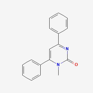 1-methyl-4,6-diphenyl-2(1H)-pyrimidinone