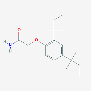 2-[2,4-bis(1,1-dimethylpropyl)phenoxy]acetamide