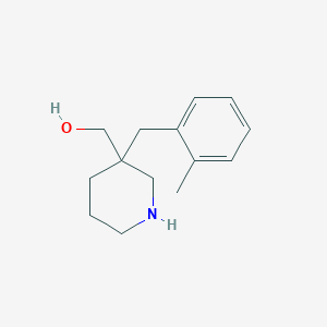 [3-(2-methylbenzyl)-3-piperidinyl]methanol hydrochloride