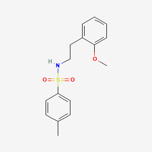 N-[2-(2-methoxyphenyl)ethyl]-4-methylbenzenesulfonamide