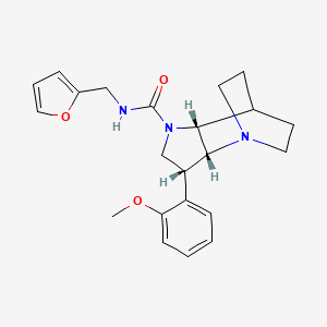 (3R*,3aR*,7aR*)-N-(2-furylmethyl)-3-(2-methoxyphenyl)hexahydro-4,7-ethanopyrrolo[3,2-b]pyridine-1(2H)-carboxamide