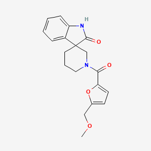 1'-[5-(methoxymethyl)-2-furoyl]spiro[indole-3,3'-piperidin]-2(1H)-one