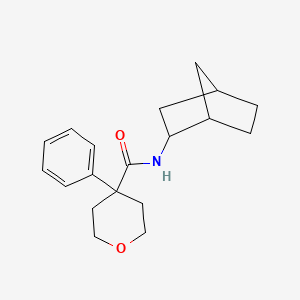 N-bicyclo[2.2.1]hept-2-yl-4-phenyltetrahydro-2H-pyran-4-carboxamide