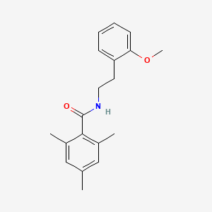 N-[2-(2-methoxyphenyl)ethyl]-2,4,6-trimethylbenzamide