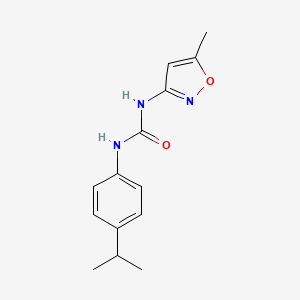 N-(4-isopropylphenyl)-N'-(5-methyl-3-isoxazolyl)urea