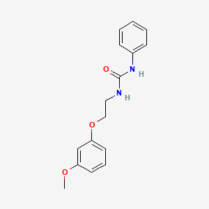 N-[2-(3-methoxyphenoxy)ethyl]-N'-phenylurea