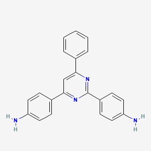 4,4'-(6-phenyl-2,4-pyrimidinediyl)dianiline