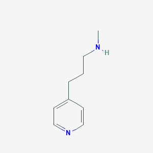 molecular formula C9H14N2 B054551 N-Methyl-3-(pyridin-4-yl)propan-1-amine CAS No. 116578-57-5