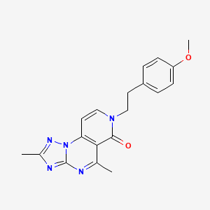 7-[2-(4-methoxyphenyl)ethyl]-2,5-dimethylpyrido[3,4-e][1,2,4]triazolo[1,5-a]pyrimidin-6(7H)-one