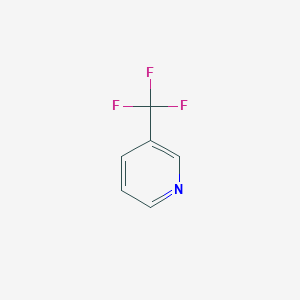 molecular formula C6H4F3N B054556 3-(三氟甲基)吡啶 CAS No. 3796-23-4