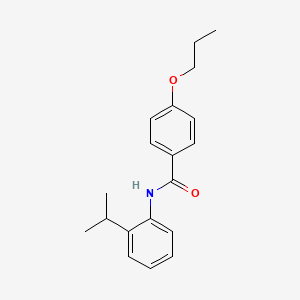 N-(2-isopropylphenyl)-4-propoxybenzamide