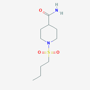 1-Butylsulfonylpiperidine-4-carboxamide